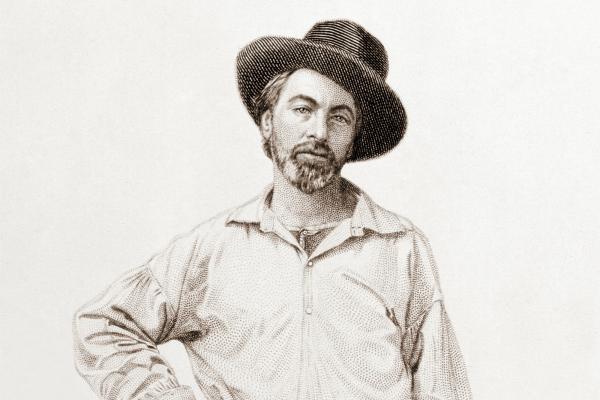 Walt Whitman illustration from Leaves of Grass.